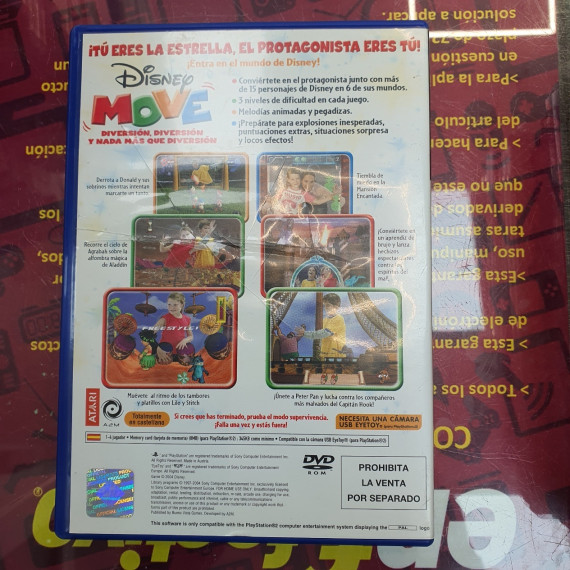 1-1-212106-2-Videojuego PS2 Videojuego Ps2 Disney Move