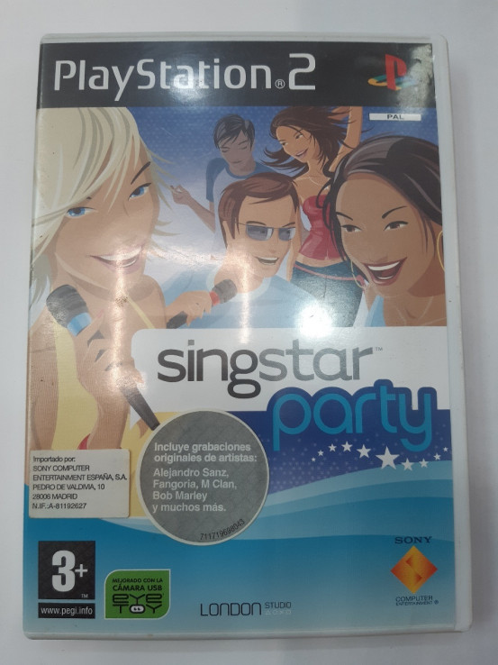 1-1-228897-2-Videojuego PS2 Singstar Party 