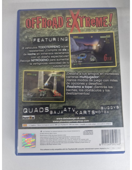 1-1-239266-2-Videojuego PS2 Offroad Extreme 