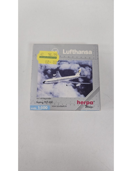 1-1-251628-1-Bebé y juguetes maqueta lufthansa boeing 707-300 1:500
