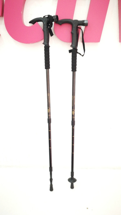 1-1-190974-1-2 Bastones de Senderismo Negro