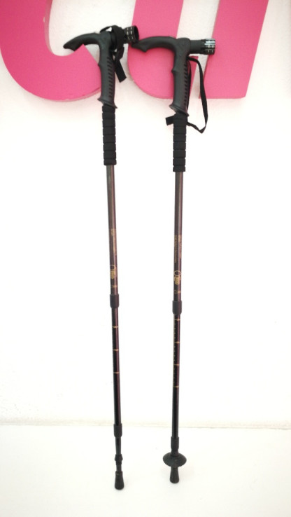 1-1-190974-2-2 Bastones de Senderismo Negro