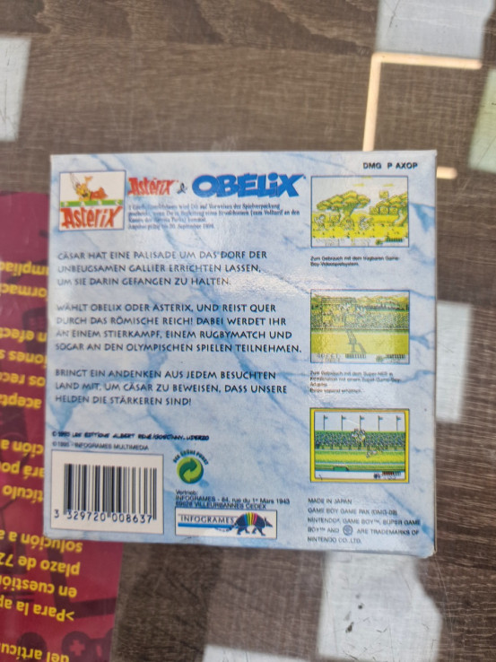 1-9-64530-2-Videojuego Gameboy asterix obelix repro
