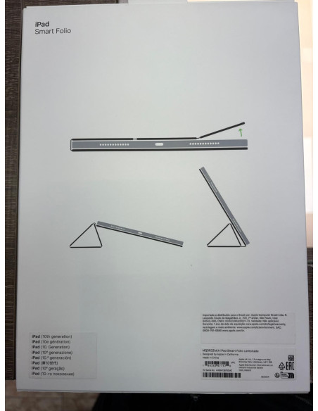 1-1-261308-4-Funda Tablet Smart Folio Ipad 10 Gen Yellow