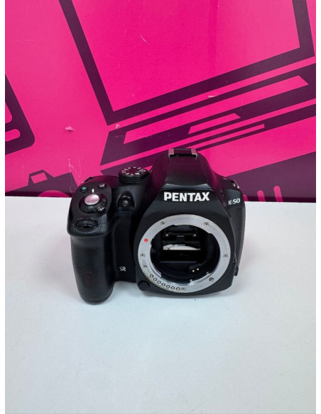 7-7-80589-9-Cámara Digital Réflex Pentax K-50 Objetivo Smc Pentax-da 1:1.8 50mm Objetivo Pentax Smc Da 1:4-5.8