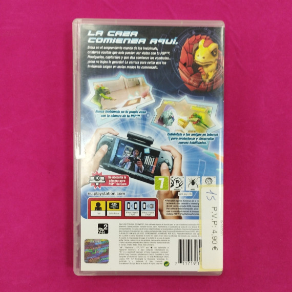6-6-163501-2-Videojuego PSP Invizimals 