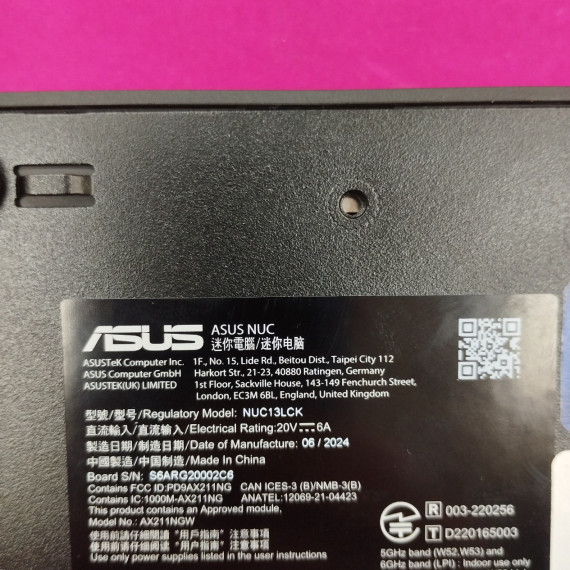 6-6-161980-4-Ordenador Sobremesa PC Mini PC ASUS NUC 13 Pro Intel Core I5 512 Gb Ssd
