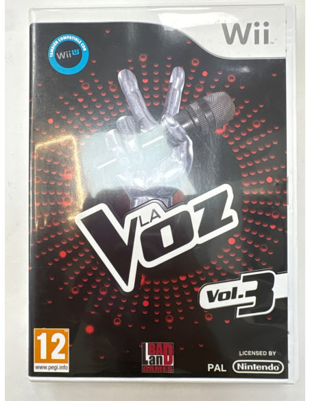 1-1-261032-1-Videojuego Wii La Voz Vol.3 2 Microfonos