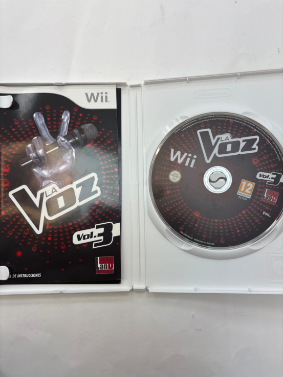 1-1-261032-2-Videojuego Wii La Voz Vol.3 2 Microfonos