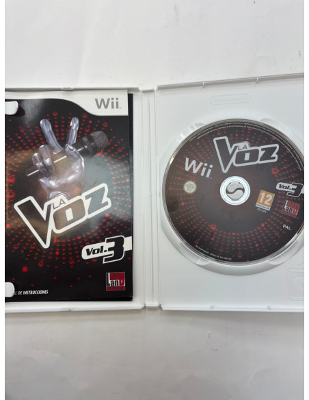 1-1-261032-2-Videojuego Wii La Voz Vol.3 2 Microfonos