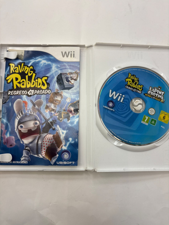 1-1-261030-2-Videojuego Wii Raving Rabbids Regreso Al Pasado