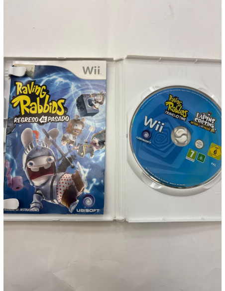 1-1-261030-2-Videojuego Wii Raving Rabbids Regreso Al Pasado