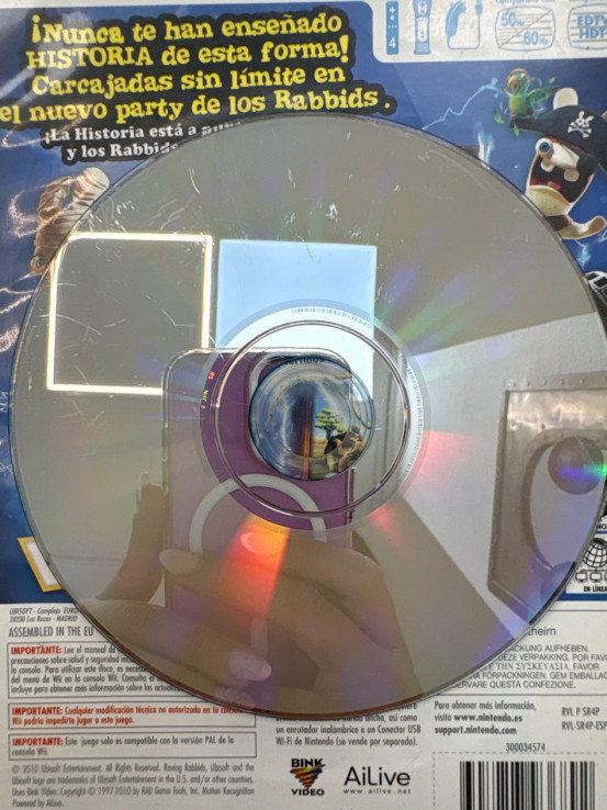 1-1-261030-4-Videojuego Wii Raving Rabbids Regreso Al Pasado