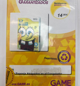 1-1-261027-1-Videojuego Wii Bob Esponja Atrapados En El Congelador