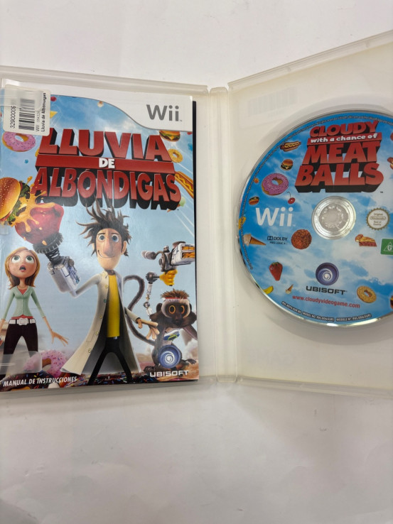 1-1-261028-2-Videojuego Wii Lluvia De Albondigas