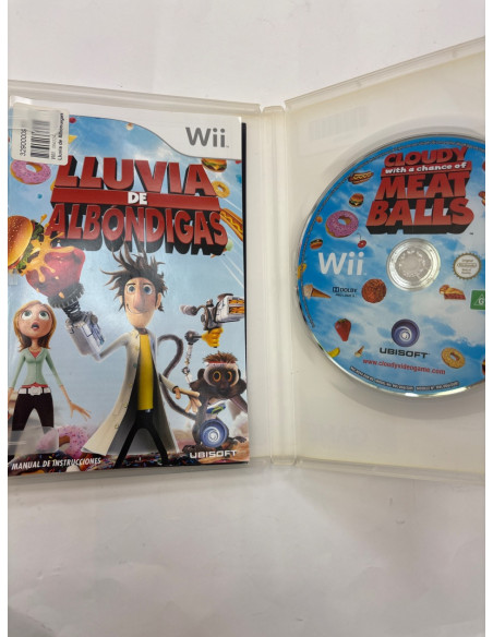 1-1-261028-2-Videojuego Wii Lluvia De Albondigas