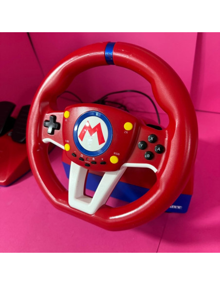 8-8-71250-2-Accesorio Nintendo Switch Volante Y Pedales Mario Kart 
