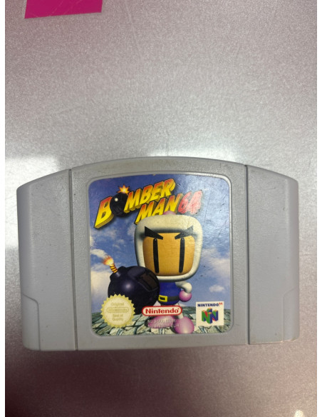 7-7-80677-1-Videojuego Nintendo 64 Bomber Man 64