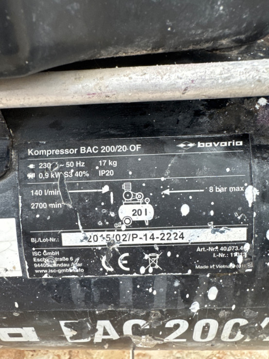 1-1-261613-3-Compresor Bavaria Eac Negro