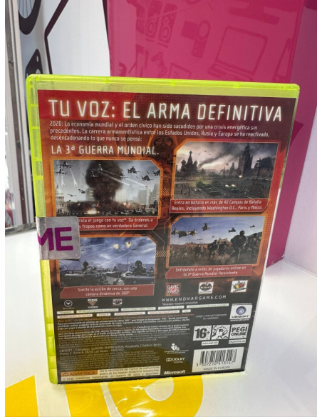 9-9-72515-3-Videojuego Xbox 360 Tom Clancys Endwar
