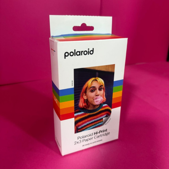 8-8-69755-2-Fotografía Y Videocámaras Papel Impresion Polaroid 2x3 20u. (Sin Uso)