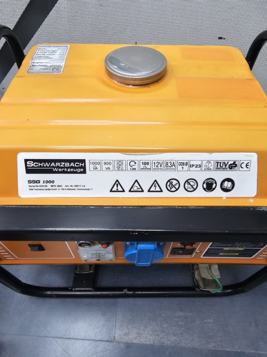 8-8-71272-8-Generador Electricidad Schwarzbach SSG 1000 1000W 