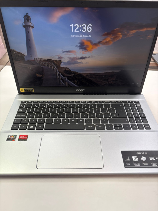 1-1-256942-2-Ordenador Portátil Acer Amd Ryzen 7 5700 1.80Ghz 16 512Gb 225588 