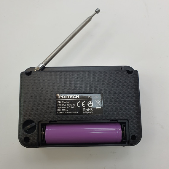 1-1-261659-2-Radio Portátil Pritech PBP-737 (Sin Uso)