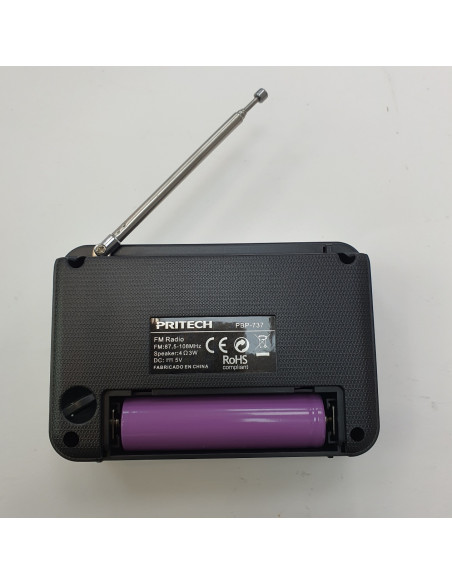 1-1-261659-2-Radio Portátil Pritech PBP-737 (Sin Uso)