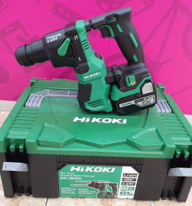 1-1-259821-1-Martillo A Bateria Hikoki DH 18DPA 230V 2 Baterias (Sin Uso)