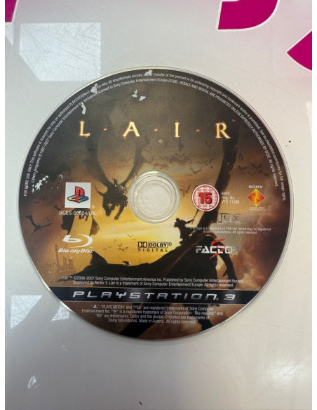 9-9-68301-1-Videojuego PS3 Lair (sin caratula)