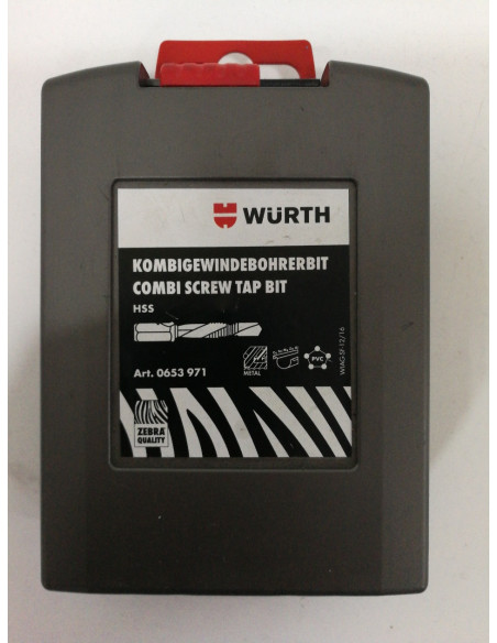 6-6-145399-2-Herramienta Especializada Machos Combinados Wurth HSS