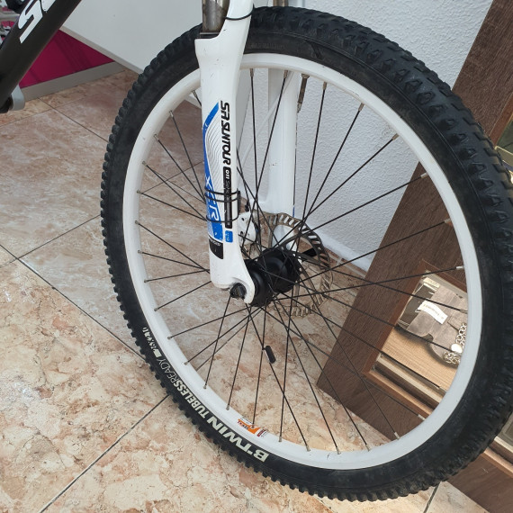 1-1-262475-3-Bicicleta Montana Scott Aspect 30 Negra Blanca Azul Talla M 26 Pulgadas