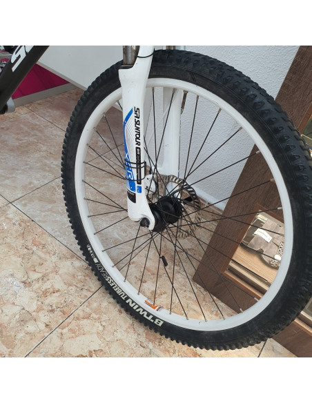 1-1-262475-3-Bicicleta Montana Scott Aspect 30 Negra Blanca Azul Talla M 26 Pulgadas