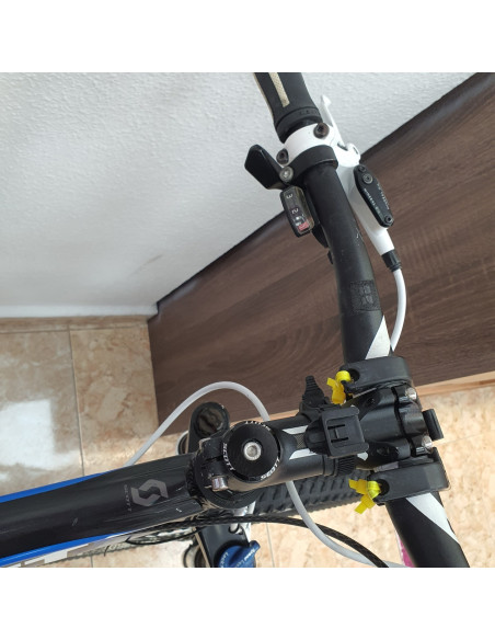 1-1-262475-6-Bicicleta Montana Scott Aspect 30 Negra Blanca Azul Talla M 26 Pulgadas