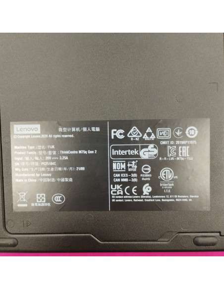 6-6-157612-3-Ordenador Sobremesa PC MINI LENOVO THINKCENTRE Amd Ryzen 3 Pro 4350ge 16 256