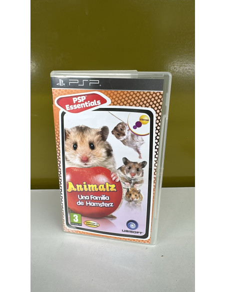 9-2-52629-2-Videojuego PSP Animalz Una familia de hamsterz