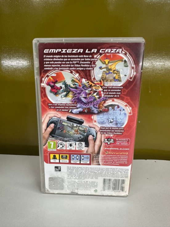 9-2-54556-3-Videojuego PSP Invizimals Las Tribus Perdidas