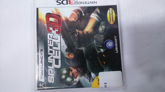 9-2-61512-1-Videojuego Nintendo 3DS Tom Clancys Splinter Cell 3D