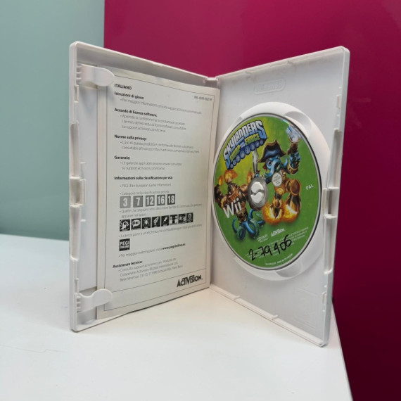 9-2-79406-3-Videojuego Wii Skylander Swap force Base 3 Muñecos