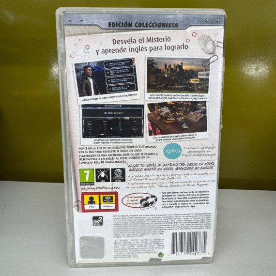9-2-87473-4-Videojuego PSP Play english Desvela el misterio