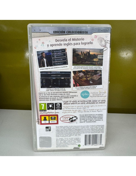 9-2-87473-4-Videojuego PSP Play english Desvela el misterio
