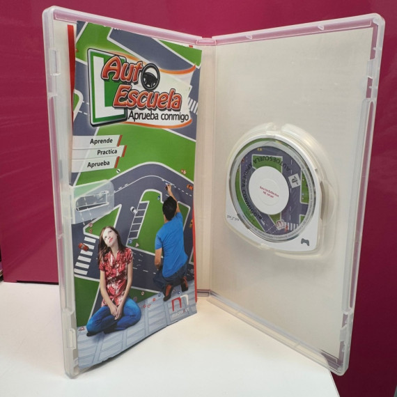 9-2-87476-3-Videojuego PSP Auto Escuela Aprueba conmigo