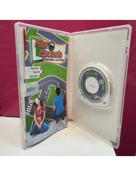 9-2-87476-3-Videojuego PSP Auto Escuela Aprueba conmigo