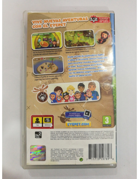 9-2-88766-2-Videojuego PSP Eyepet Exploradores