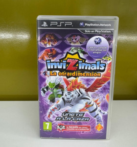 9-2-91677-1-Videojuego PSP Invizimals La otra Dimension