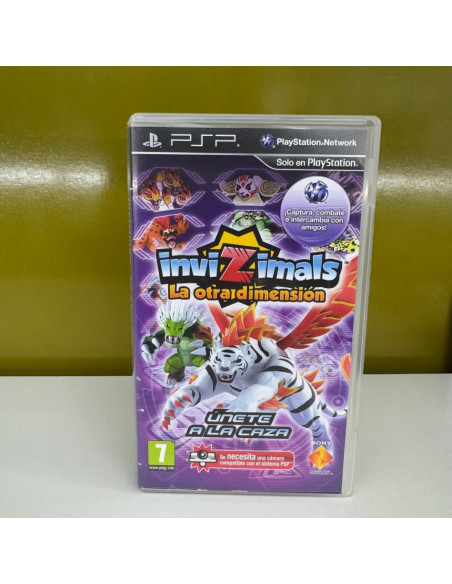9-2-91677-1-Videojuego PSP Invizimals La otra Dimension