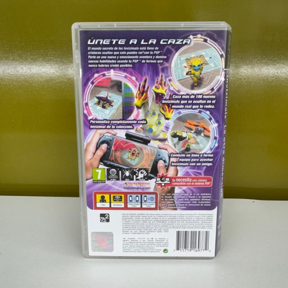9-2-91677-3-Videojuego PSP Invizimals La otra Dimension