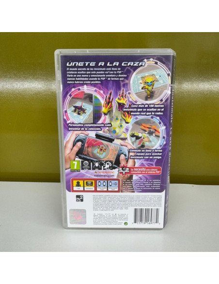 9-2-91677-3-Videojuego PSP Invizimals La otra Dimension