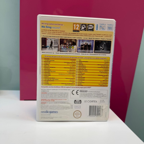 9-2-93561-2-Videojuego Wii We Sing Encore